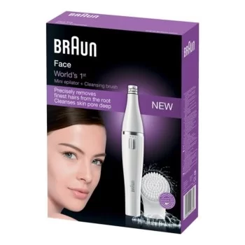 Electric Facial Cleanser/Hair Remover Braun Face 810 2