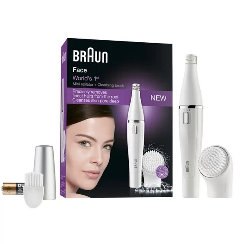Electric Facial Cleanser/Hair Remover Braun...
