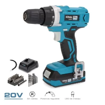 Drill and accessories set Koma Tools Pro Series... 2