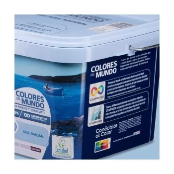 Paint Bruguer Colores Del Mundo Blue 4 L 2
