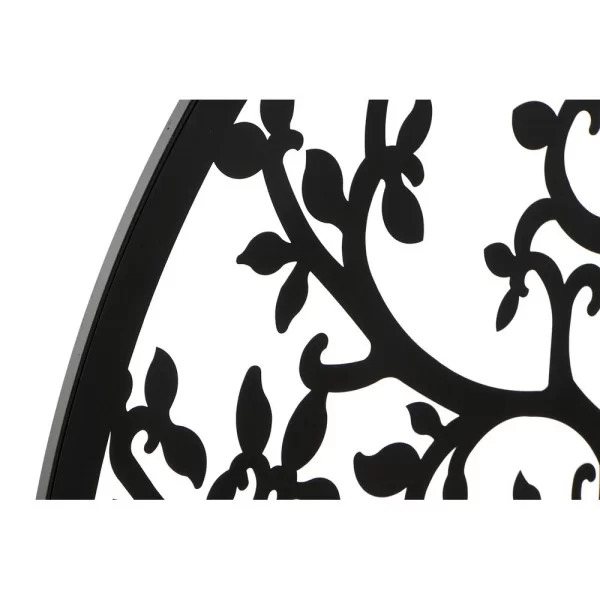 Wall Decoration DKD Home Decor Black Tree Indian Man 100 x 1 x 100 cm (2 Units)