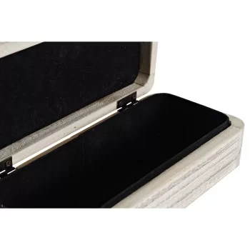 Jewelry box DKD Home Decor Natural MDF Wood 20 x 8 x 5 cm... 2