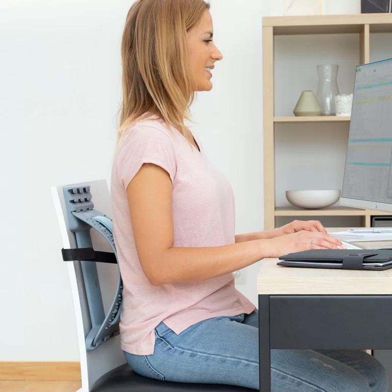 Lumbar Corrector, Stretcher and Support with...