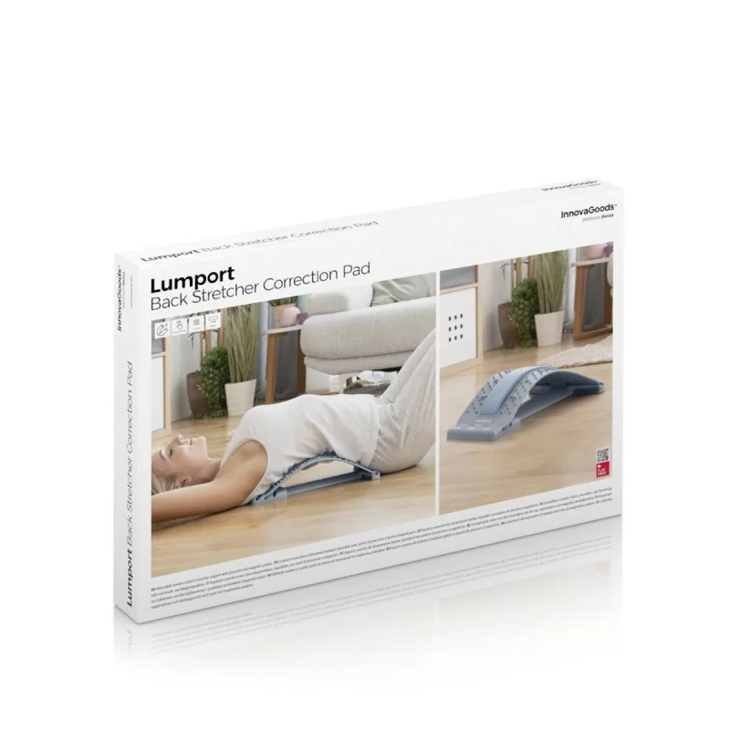 Lumbar Corrector, Stretcher and Support with...