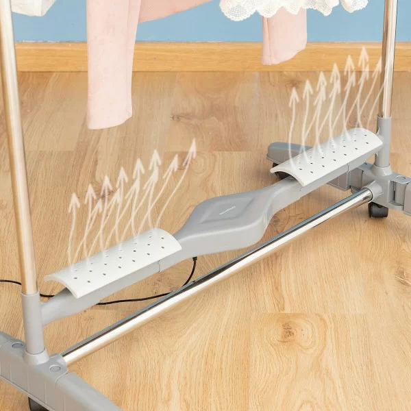 Foldable Electric Drying Rack with Natural Airflow Dryllon InnovaGoods 12 Bars 24 W (Refurbished C)