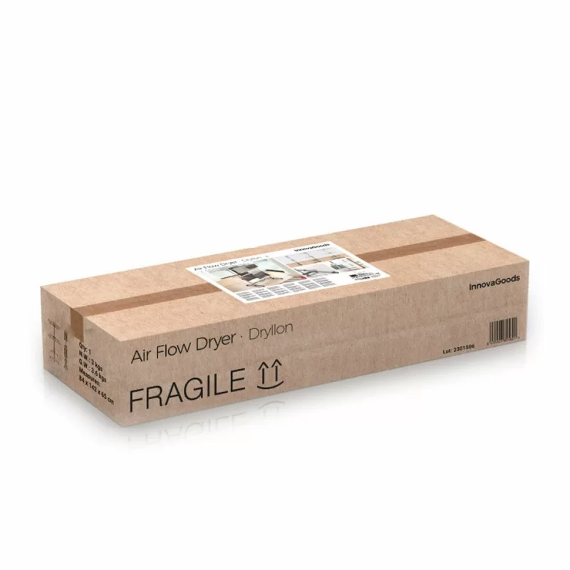 Foldable Electric Drying Rack with Natural...