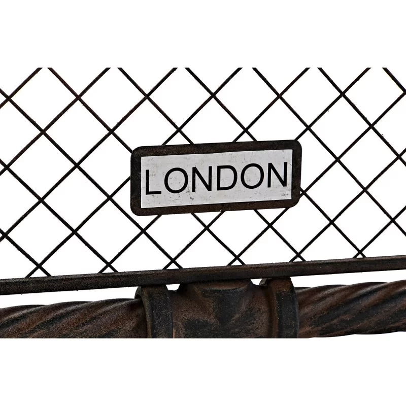 Wall Clock Home ESPRIT Dark grey polypropylene...