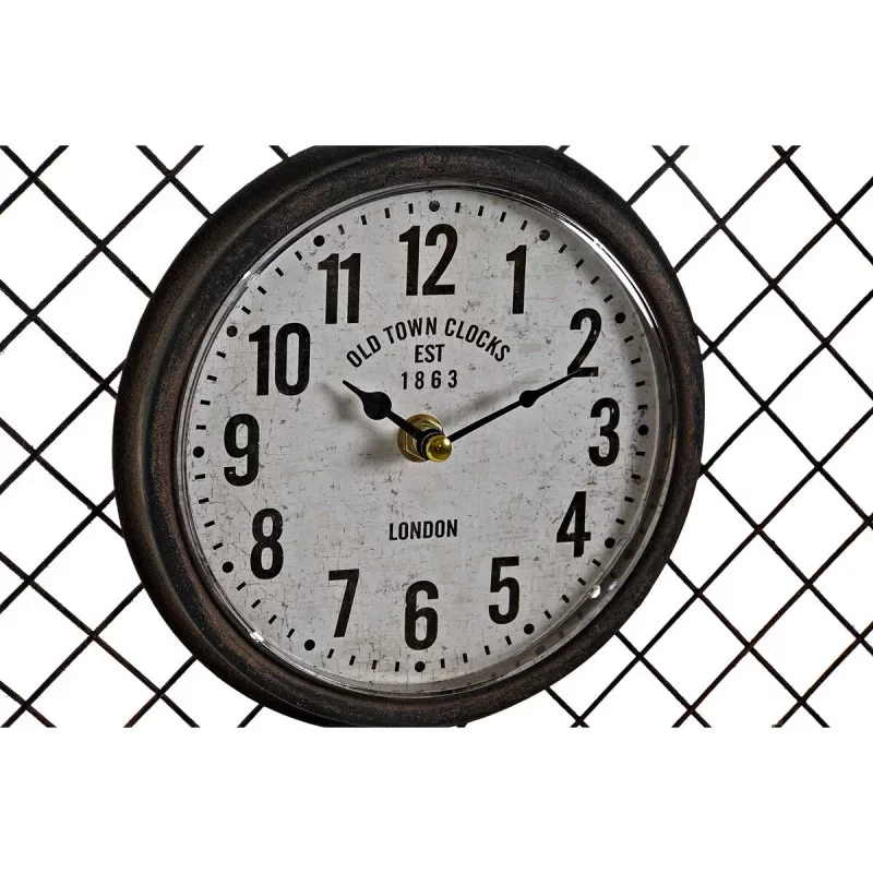 Wall Clock Home ESPRIT Dark grey polypropylene...
