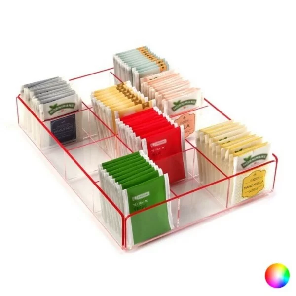 Tea Box polypropylene (20 x 5 x 27 cm)