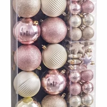 Christmas Baubles Pink (58 Units) 2
