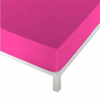 Fitted bottom sheet Naturals Fuchsia 2