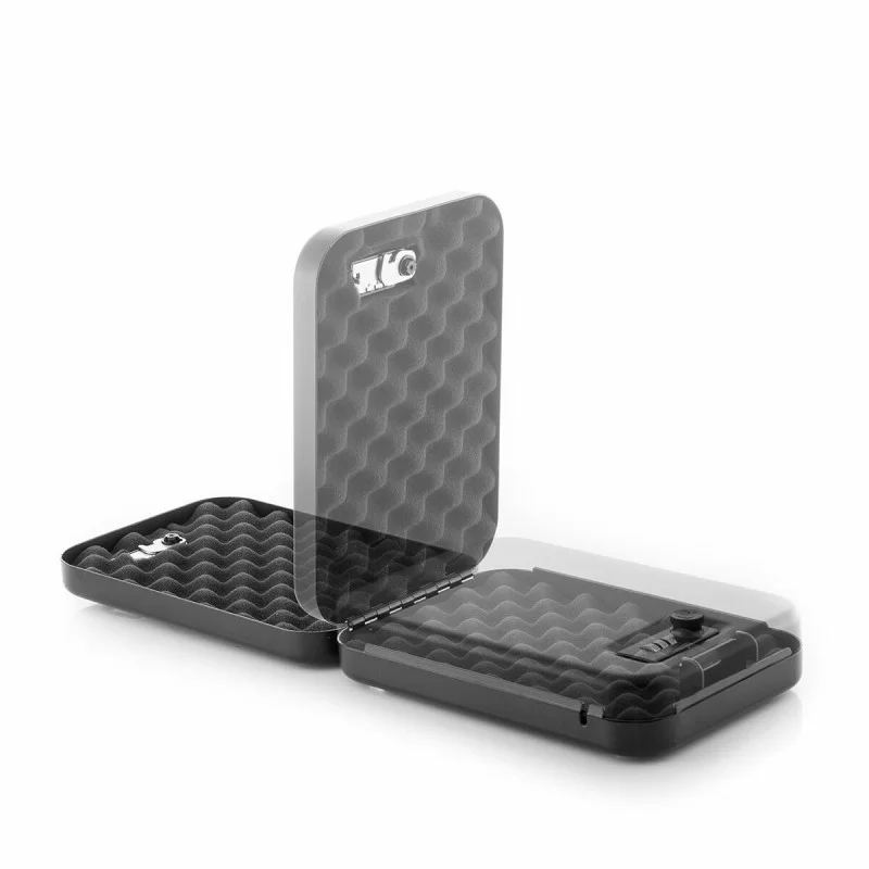 Portable Safe Box with Security Cable Prisaven...