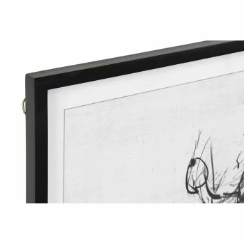 Painting DKD Home Decor 70 x 2,5 x 90 cm Lady Modern (2... 2