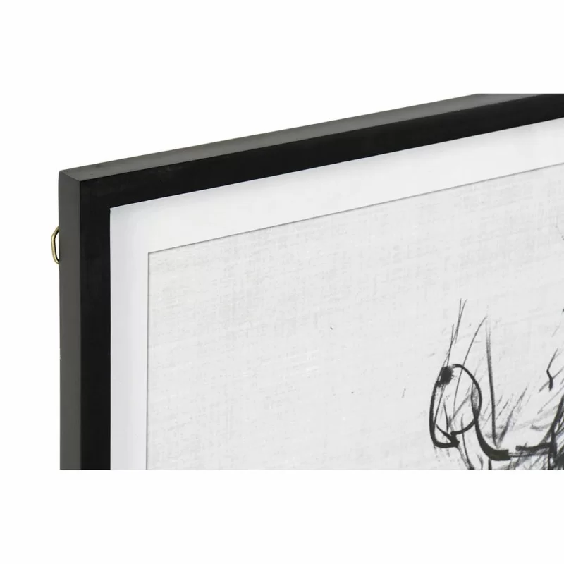 Painting DKD Home Decor 70 x 2,5 x 90 cm Lady...