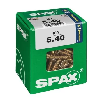 Box of screws SPAX Yellox Wood Flat head 100 Pieces (5 x... 2