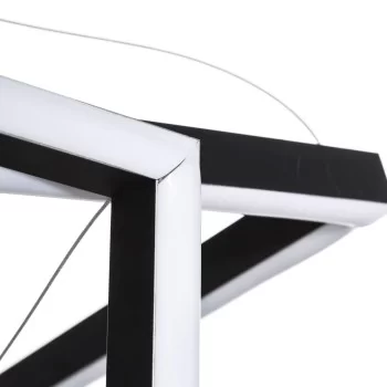 Ceiling Light Black Aluminium 220-240 V Modern 50 x 50 x... 2