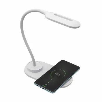 LED Lamp with Wireless Charger for Smartphones Denver...