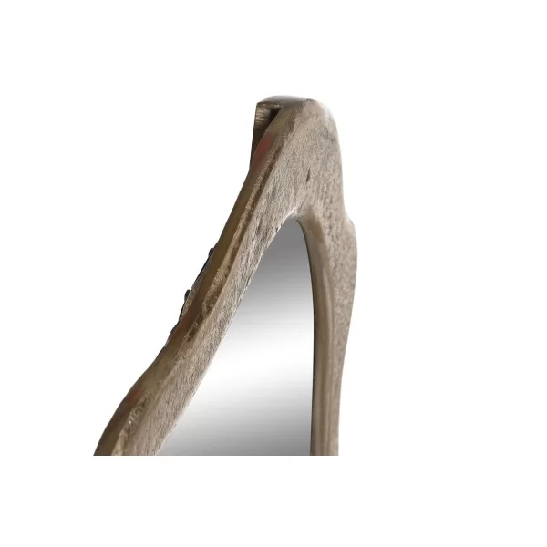 Mirror Set Home ESPRIT Golden Aluminium Mirror 57 x 3 x 75 cm