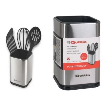 Pot for Kitchen Utensils Quttin (11 x 11 x 17 cm) 2