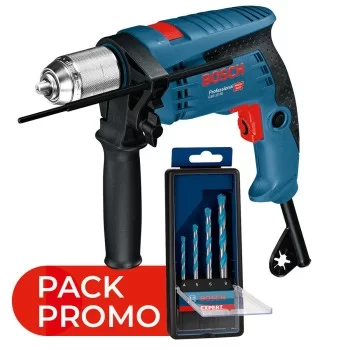Drill and accessories set BOSCH Professional GSB 13 RE...