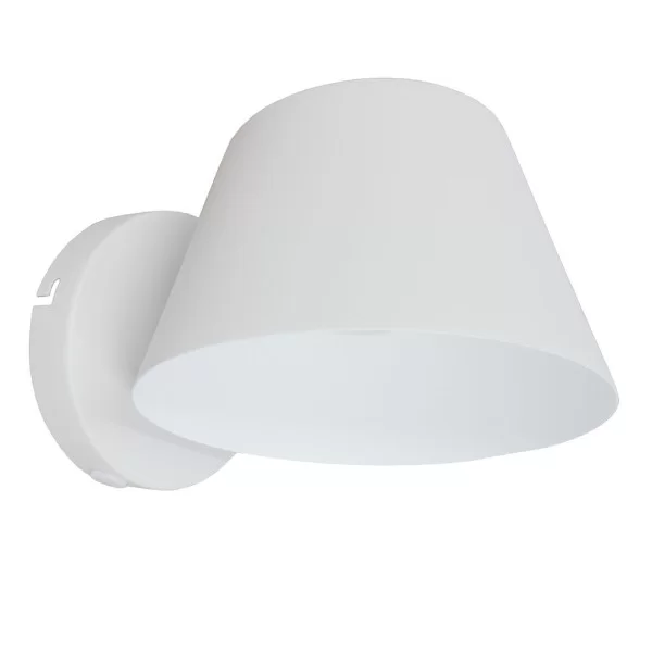 Wall Lamp Metal White 16 x 16 x 12 cm