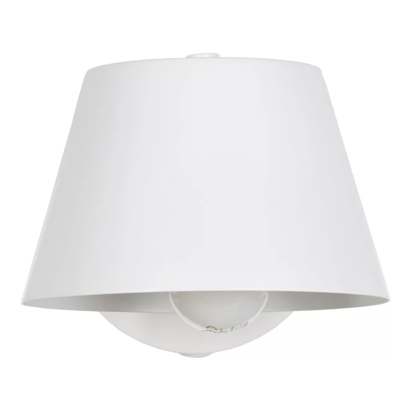 Wall Lamp Metal White 16 x 16 x 12 cm