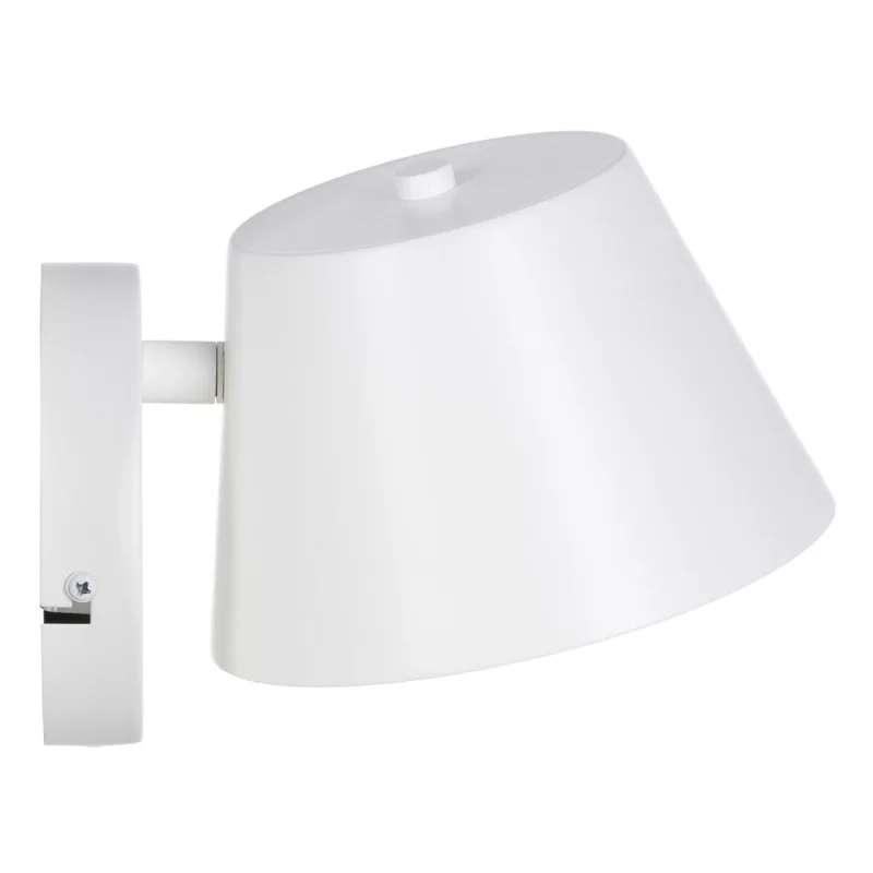 Wall Lamp Metal White 16 x 16 x 12 cm
