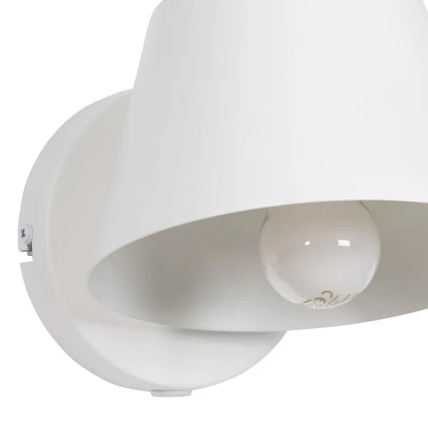 Wall Lamp Metal White 16 x 16 x 12 cm