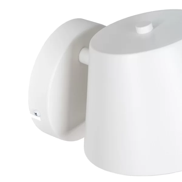 Wall Lamp Metal White 16 x 16 x 12 cm