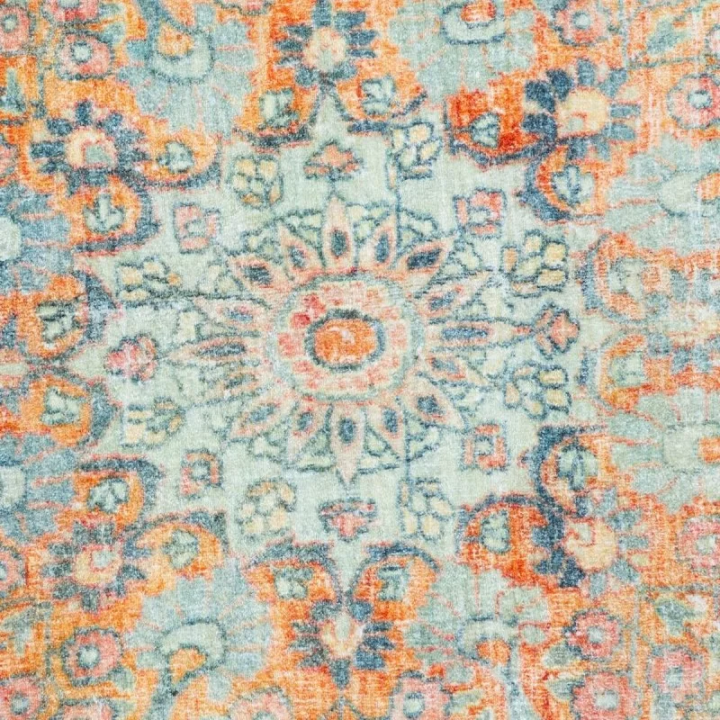 Carpet Polyester Cotton 80 x 180 cm