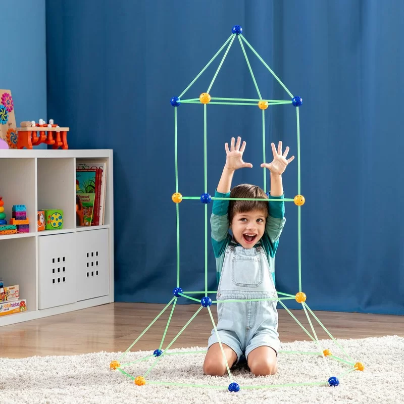 Children’s Fort Building Kit Builkitt...