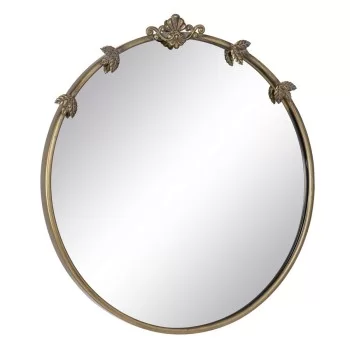 Wall mirror Golden Crystal Iron 60,5 x 3,5 x 64 cm 2
