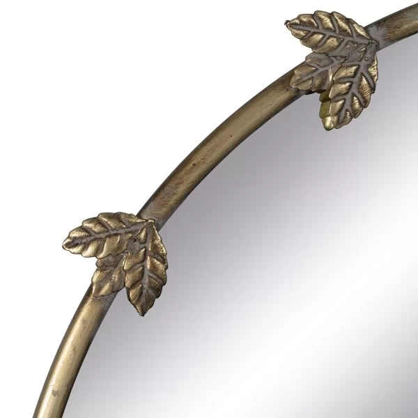 Wall mirror Golden Crystal Iron 60,5 x 3,5 x 64 cm