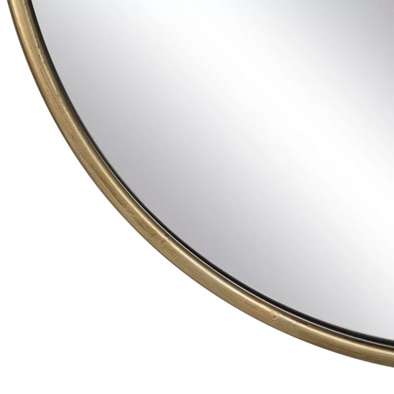 Wall mirror Golden Crystal Iron 60,5 x 3,5 x 64 cm