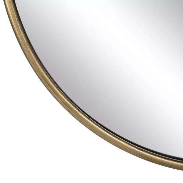 Wall mirror Golden Crystal Iron 60,5 x 3,5 x 64 cm