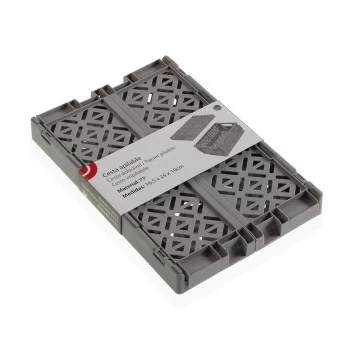 Folding box Versa Grey polypropylene 25 x 10 x 16,5 cm 2