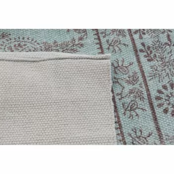 Carpet DKD Home Decor 120 x 180 x 0,4 cm Blue Polyester... 2