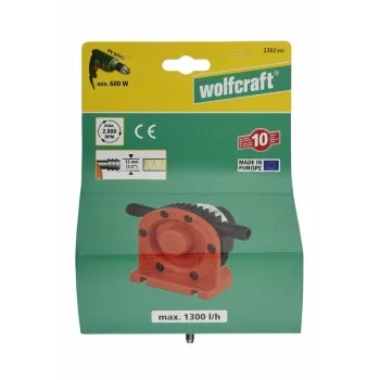 Water pump Wolfcraft 2202000 Drill 2