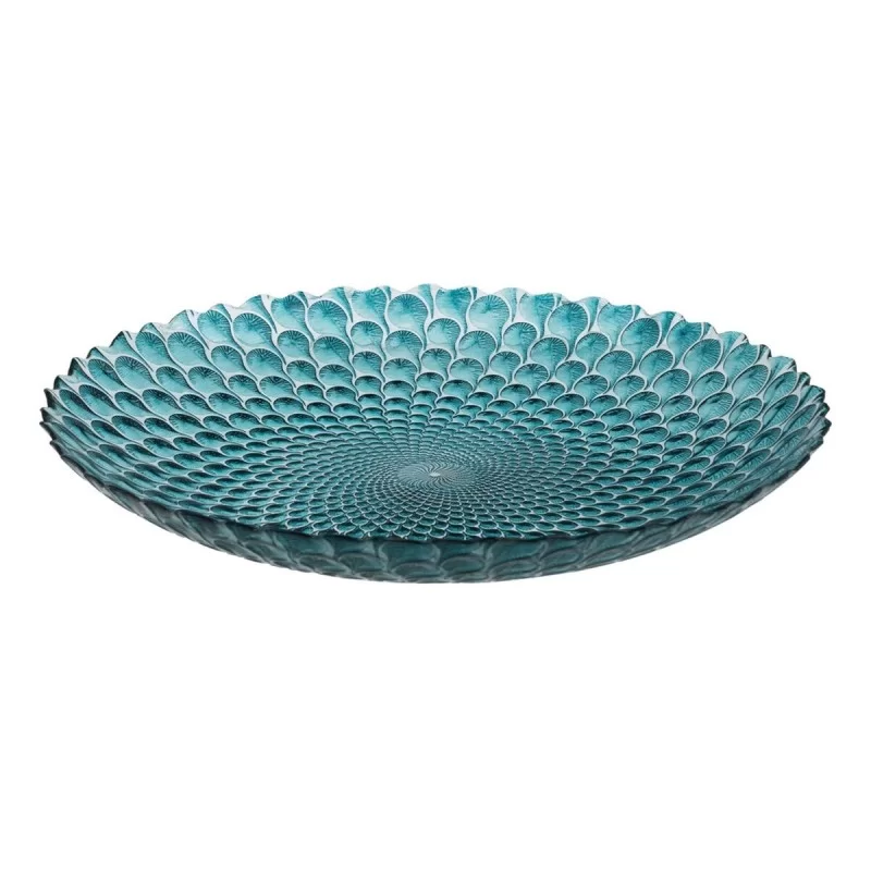 Centerpiece Blue Glass 50 x 50 cm