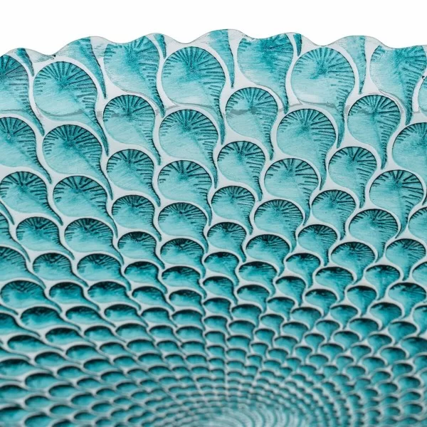 Centerpiece Blue Glass 50 x 50 cm