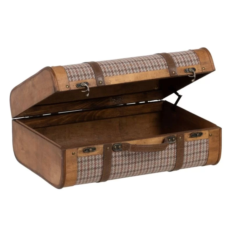 Set of Chests 50 x 36 x 20 cm Synthetic Fabric...