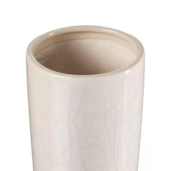 Vase 13 x 13 x 33 cm Ceramic Beige 2