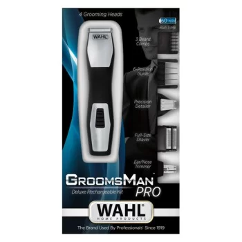 Cordless Hair Clippers Wahl GroomsMan Pro Black 2