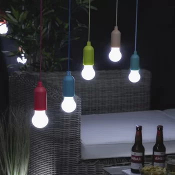 Pull-Cord LED Bulb Bulby InnovaGoods 2