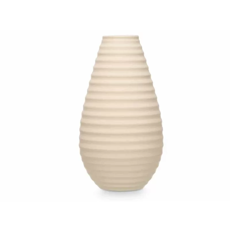 Vase Beige Ceramic 22 x 44 x 22 cm (2 Units)...
