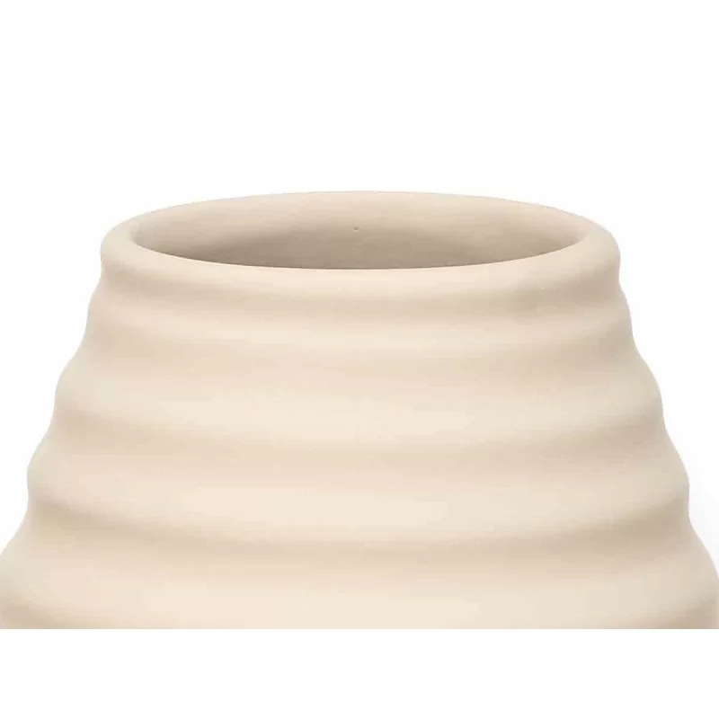 Vase Beige Ceramic 22 x 44 x 22 cm (2 Units)...