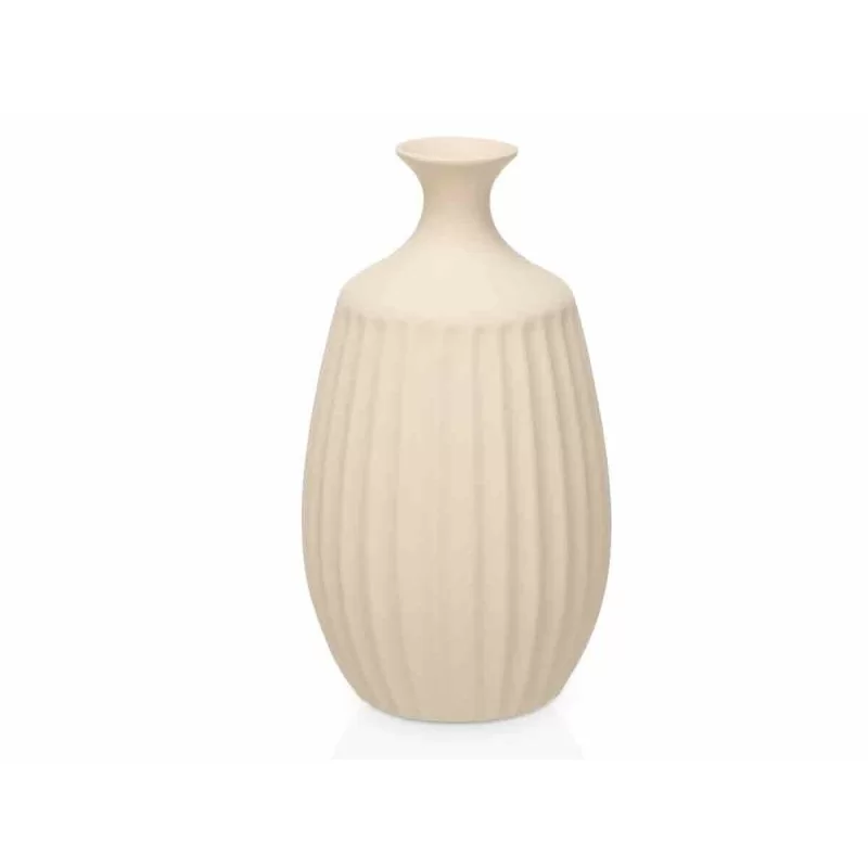 Vase Beige Ceramic 21 x 39 x 21 cm (2 Units)...