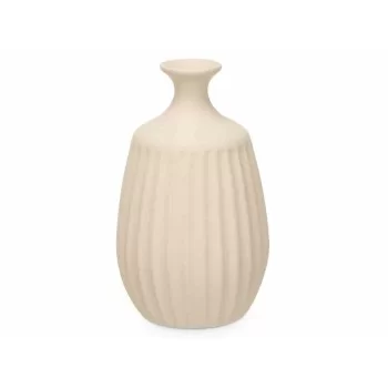 Vase Beige Ceramic 19 x 31 x 19 cm (4 Units) Stripes 2