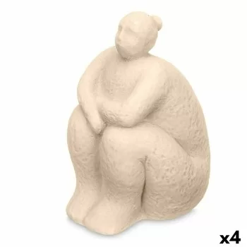 Decorative Figure Beige Dolomite 18 x 30 x 19 cm (4...
