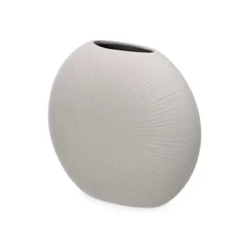 Vase Grey Ceramic 29 x 26 x 11 cm (4 Units) Circular 2